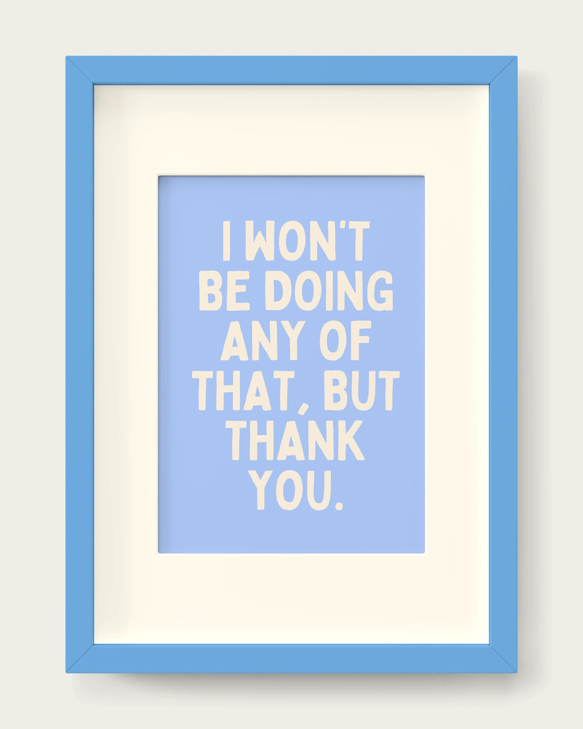 Cornflower/Sky Blue+mount