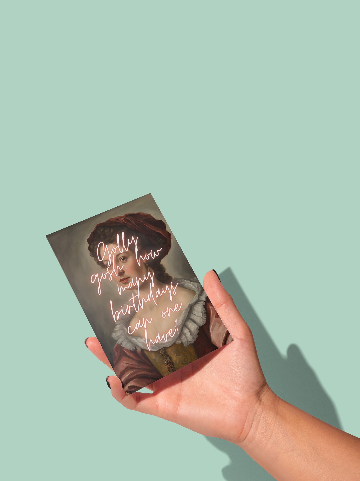 Regular - A6 Greeting Card | Golly Gosh | Greeting Card | Wisdom and Wonder Designs