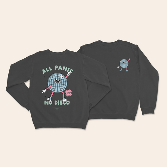 All Panic No Disco | Unisex Sweatshirt