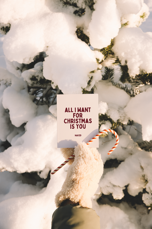 All I Want For Christmas Is You. Naked. | Christmas Card