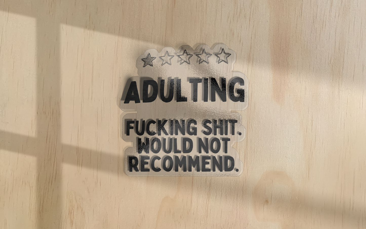 Adulting | Sticker