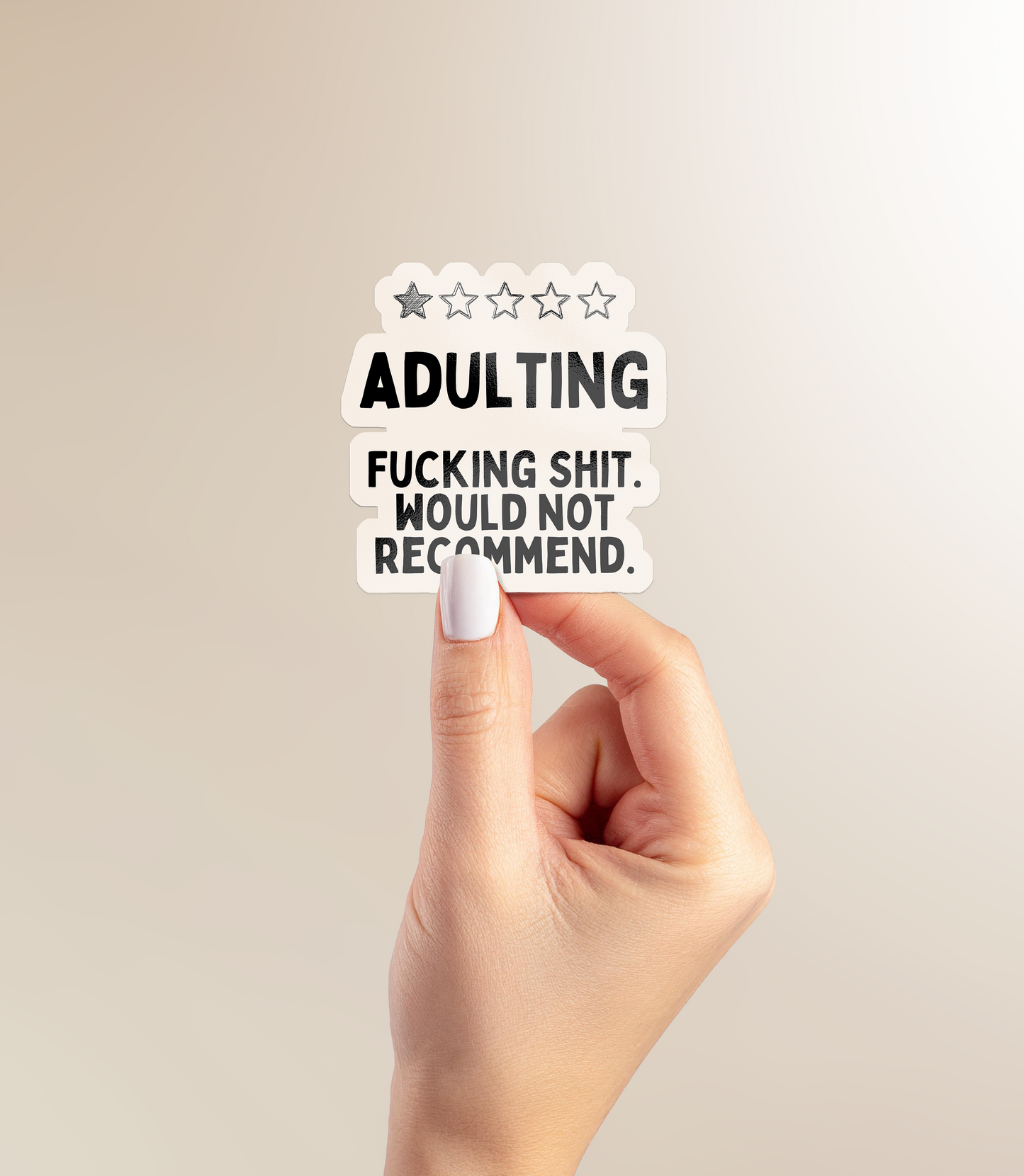 Adulting | Sticker