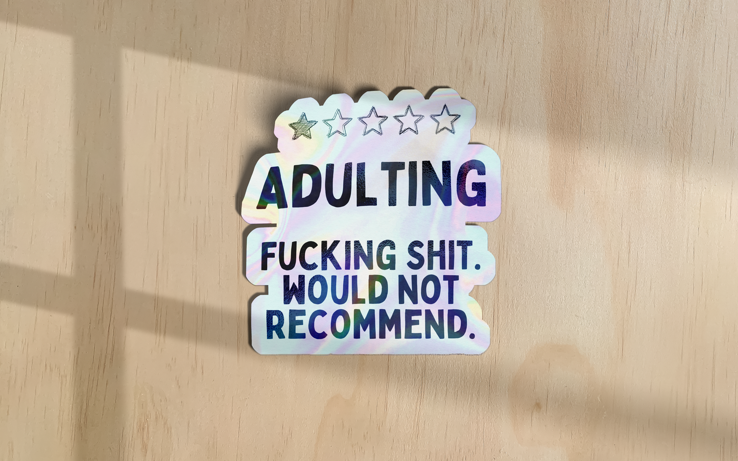 Adulting | Sticker
