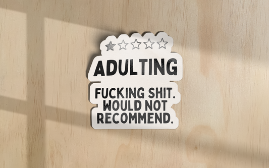 Adulting | Sticker