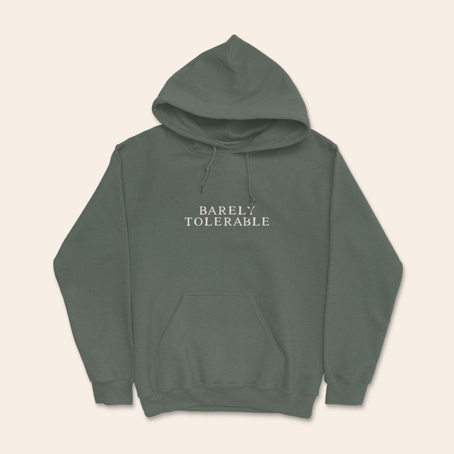 Barely Tolerable | Unisex Hoodie