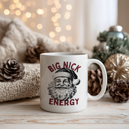 Big Nick Energy | Ceramic Christmas Mug