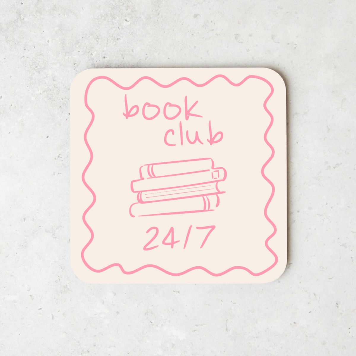 Book Club 24/7 | Coaster
