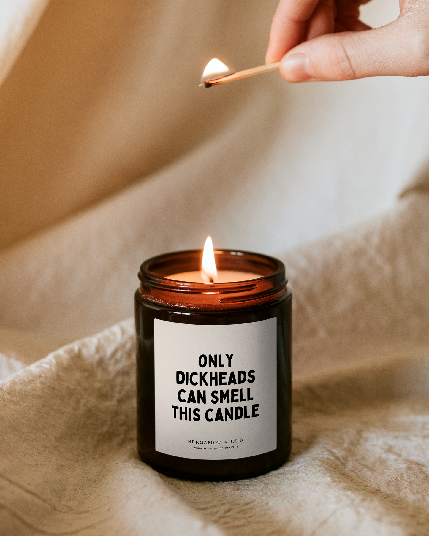 Candle | Only Dickheads Can Smell This Candle