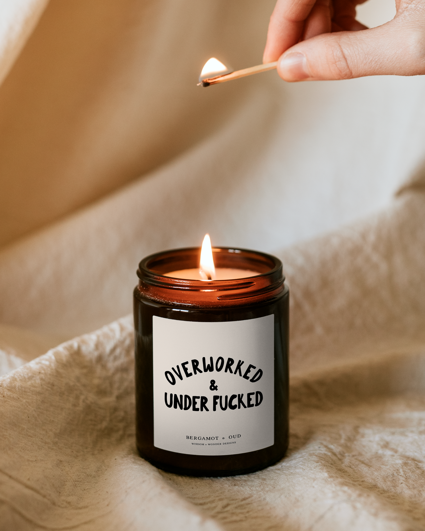 Candle | Overworked & Under Fucked