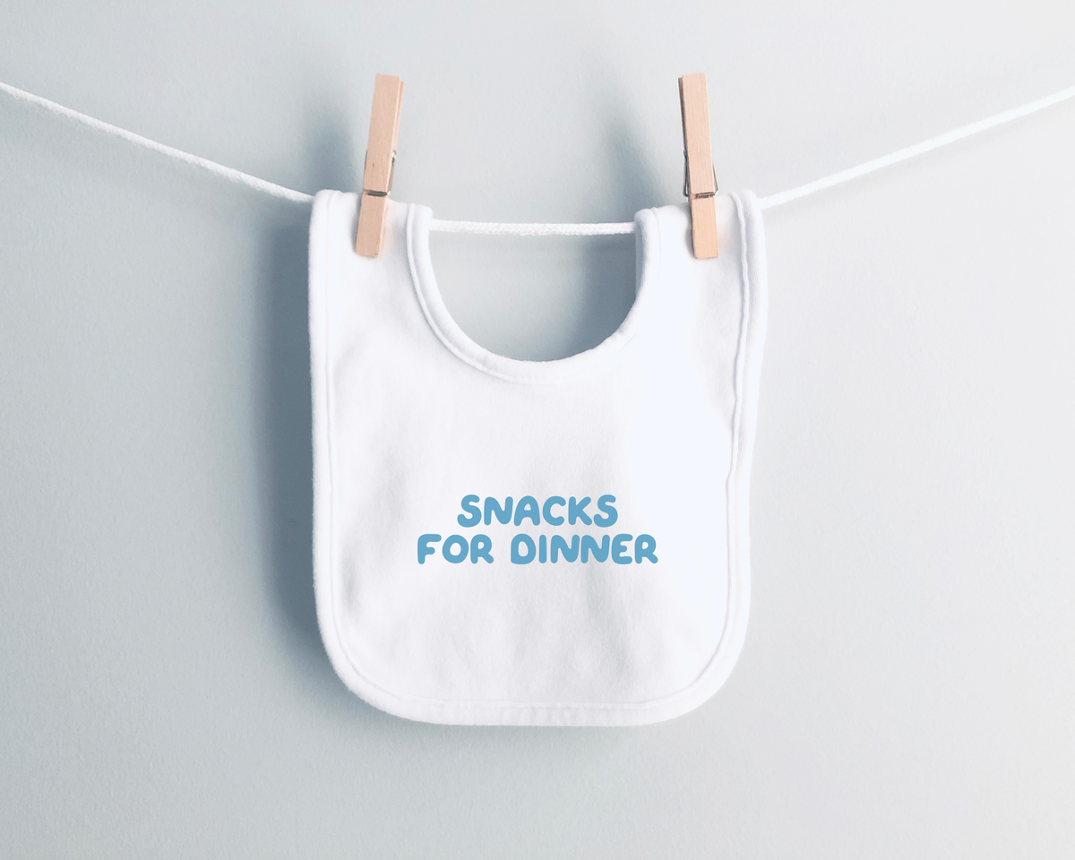 Baby Bib | Snacks For Dinner