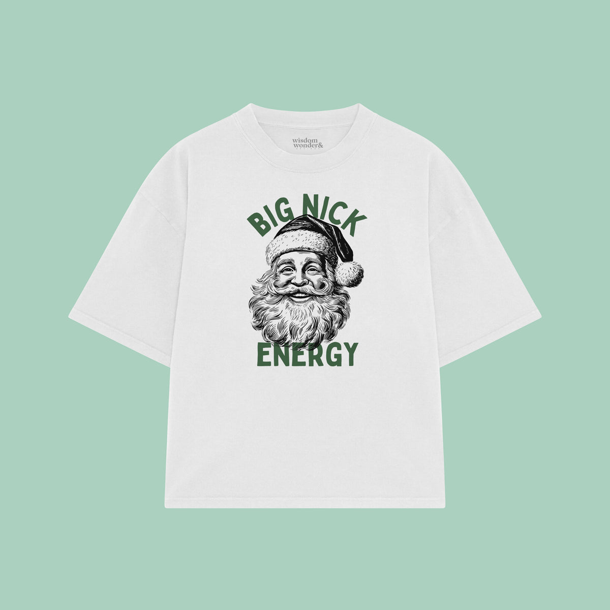 Big Nick Energy | Christmas Boxy T Shirt