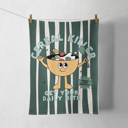 Cereal Killer | Tea Towel