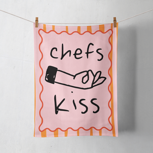 Chefs Kiss | Tea Towel