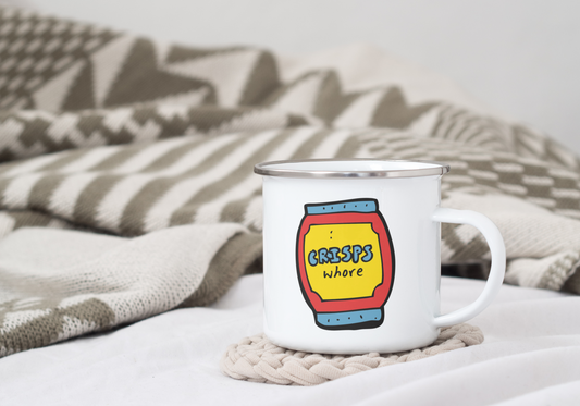 Crisps Whore | Enamel Mug
