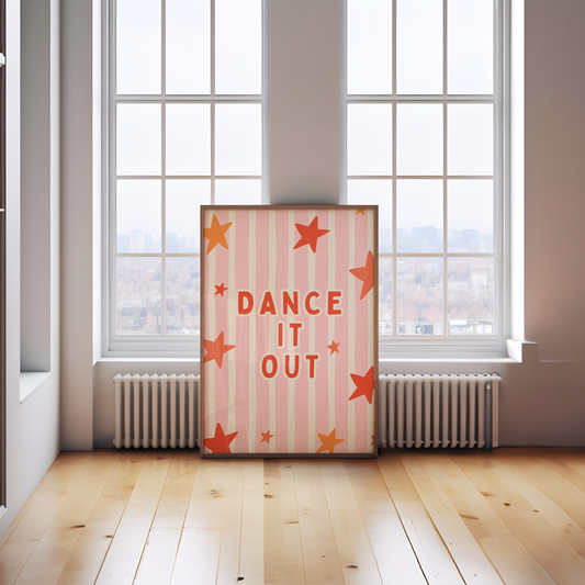 Dance It Out | Lobster & Blush | Art Print