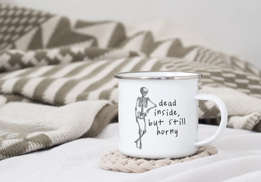 Dead Inside | Enamel Mug
