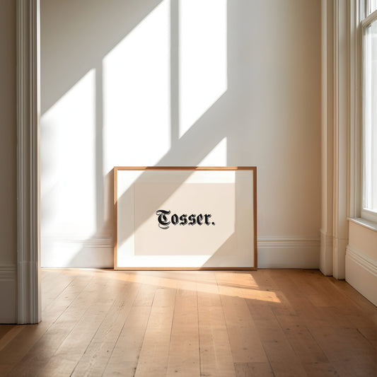 Lustre / Landscape A5 Print | Tosser | Landscape | Black and Cream | Art Print | Wisdom and Wonder Designs