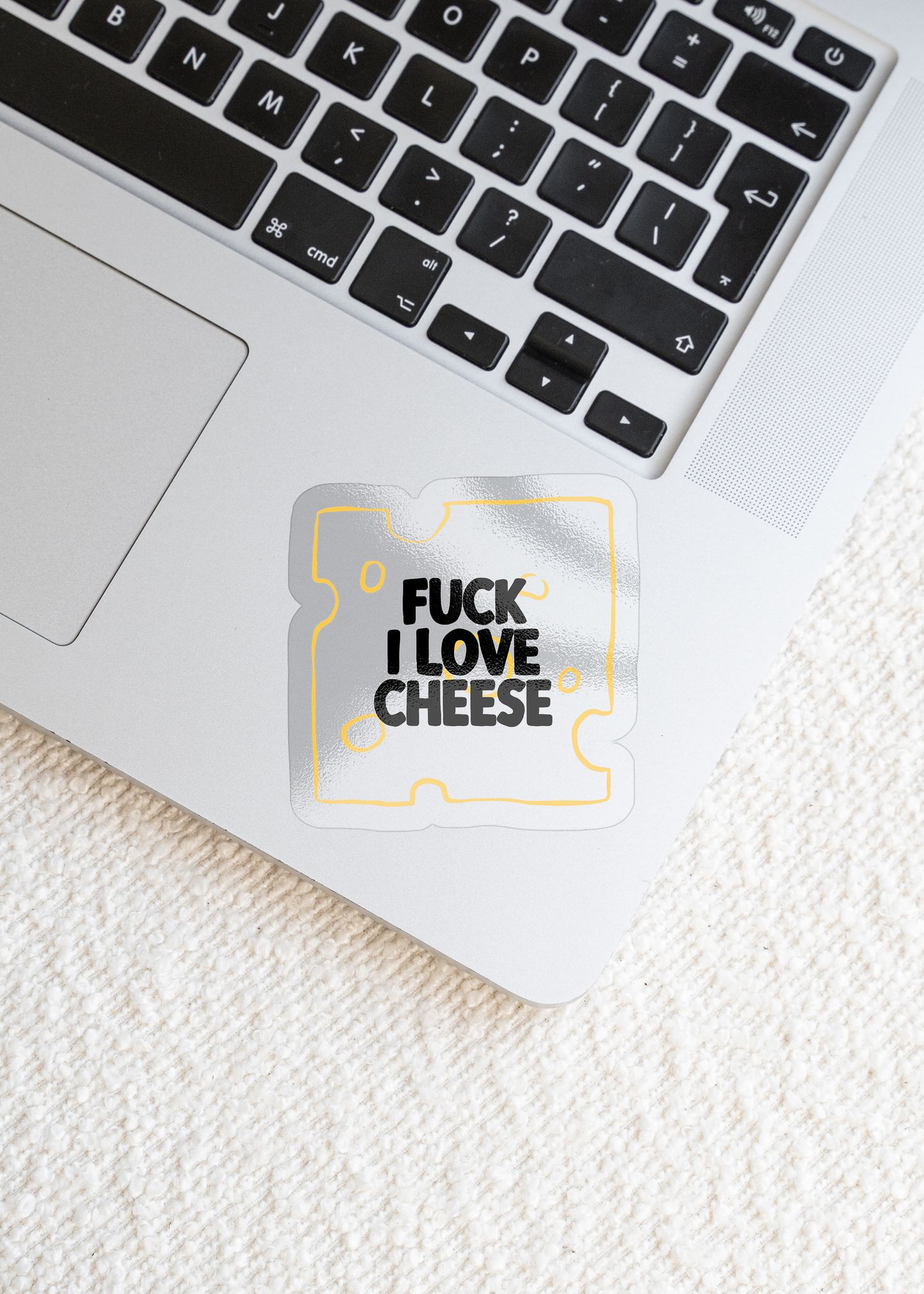 Fuck I Love Cheese | Sticker