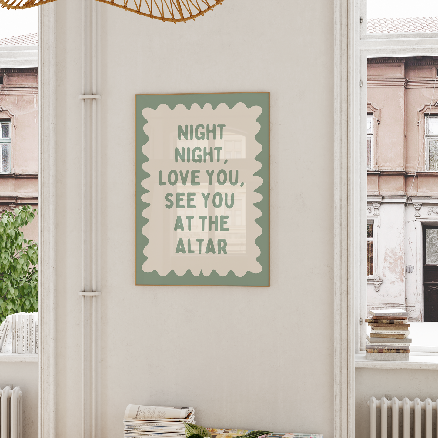 WISDOM & WONDER DESIGNS X GEORGINA ROSE EVENTS | Night Night | Wall Art Print