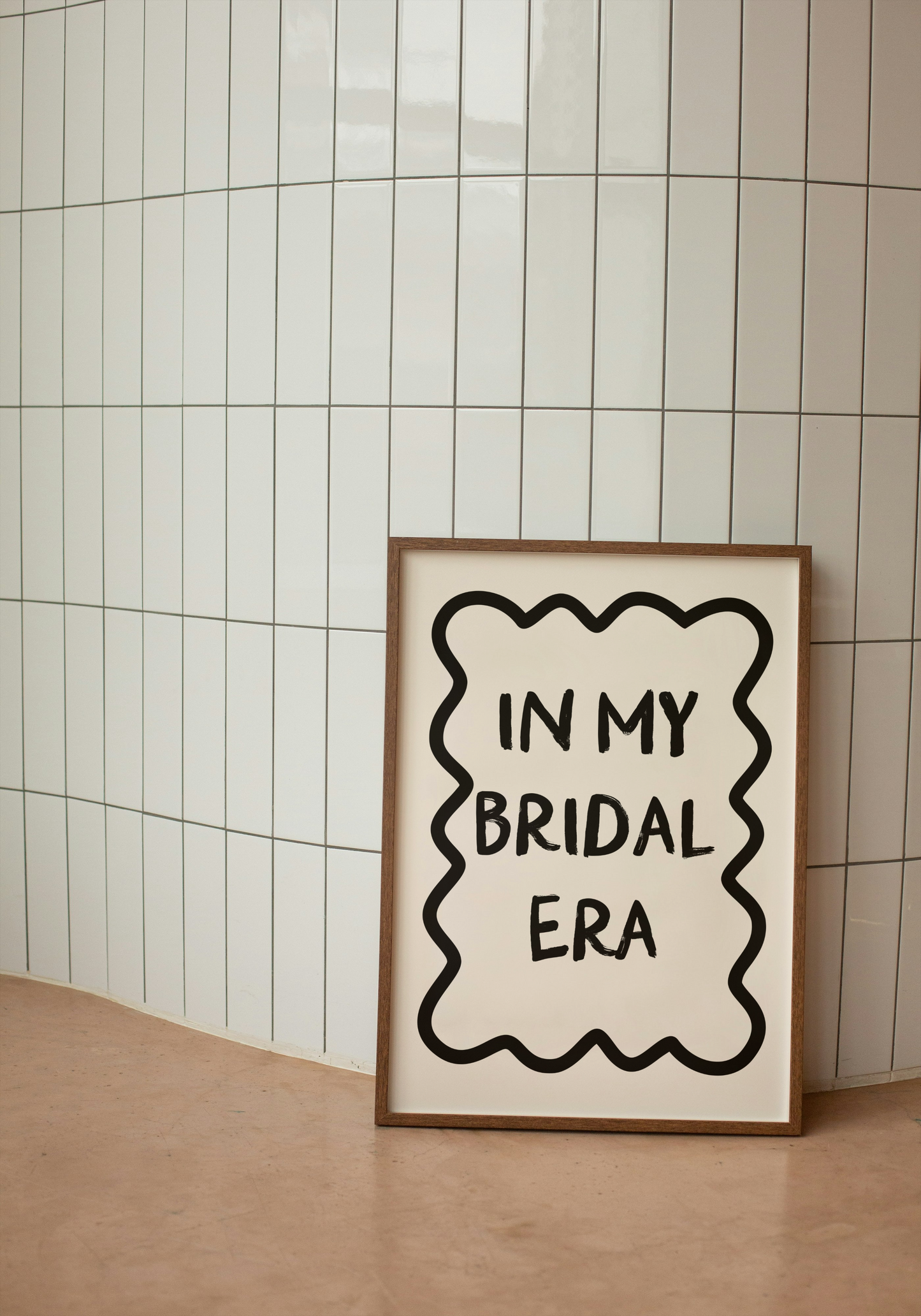 WISDOM & WONDER DESIGNS X GEORGINA ROSE EVENTS | In My Bridal Era | Wall Art Print