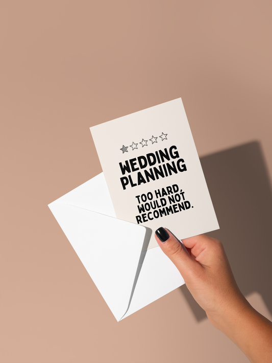 Wisdom & Wonder Designs x Georgina Rose Events | Wedding Planning | Greeting Card