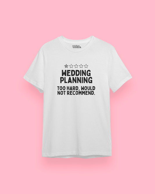 WISDOM & WONDER DESIGNS X GEORGINA ROSE EVENTS | Wedding Planning | Organic Unisex T Shirt