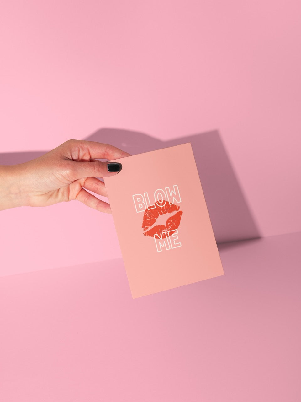 Wisdom & Wonder Designs x Georgina Rose Events | Blow Me | Greeting Card