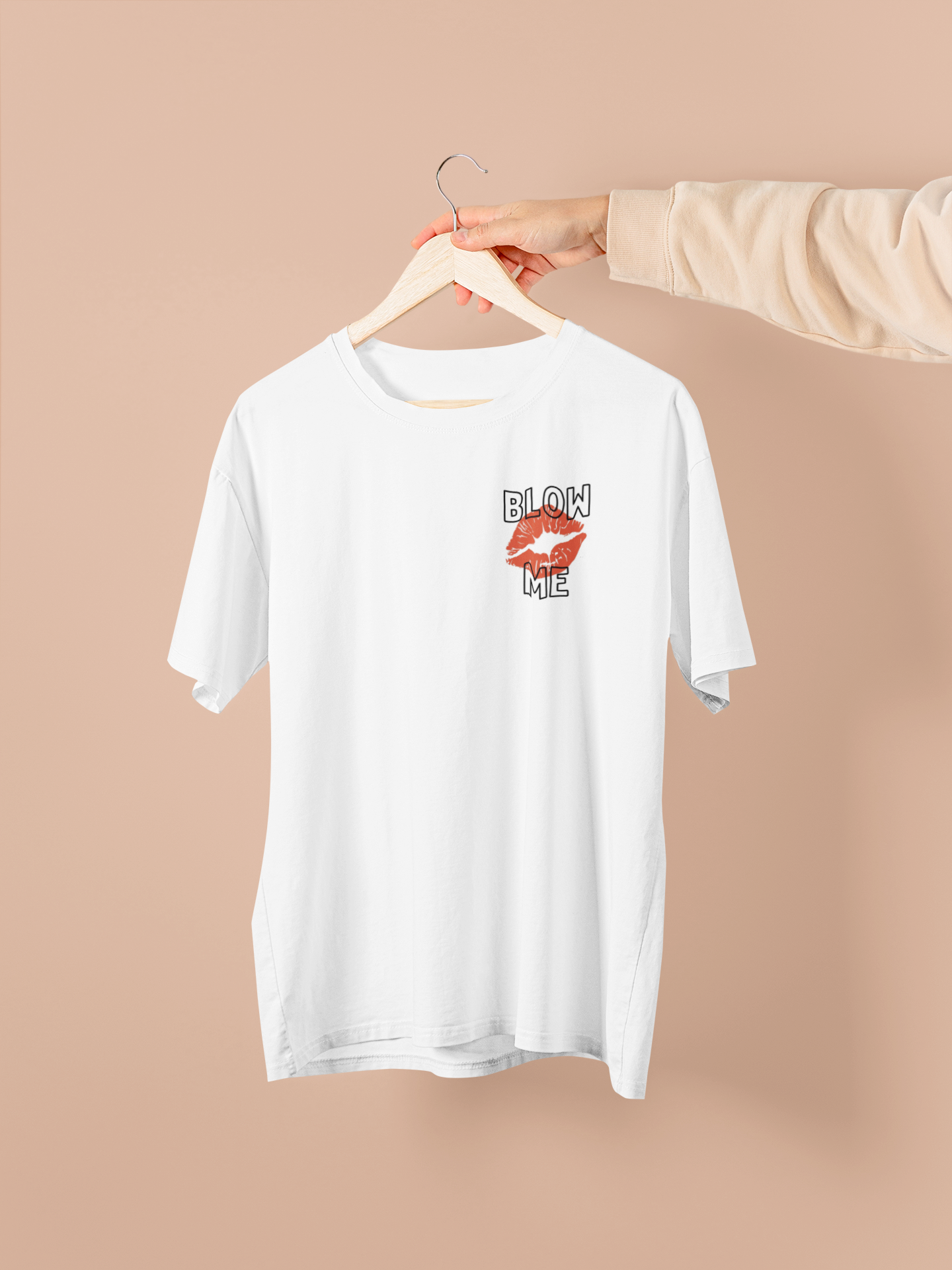 WISDOM & WONDER DESIGNS X GEORGINA ROSE EVENTS | Blow Me | Organic Unisex T Shirt