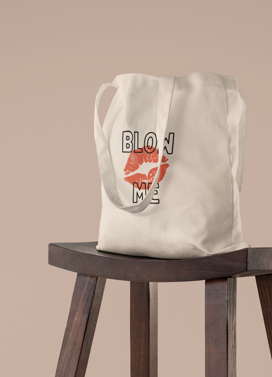 Wisdom & Wonder Designs x Georgina Rose Events | Blow Me | Cotton Tote Bag