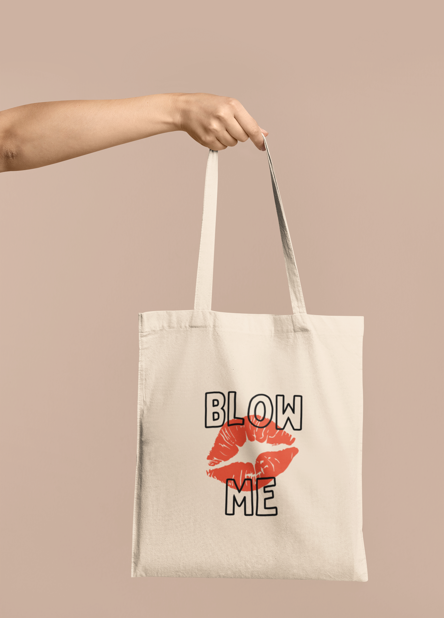 Wisdom & Wonder Designs x Georgina Rose Events | Blow Me | Cotton Tote Bag