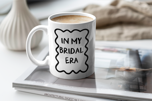 Wisdom & Wonder Designs x Georgina Rose Events | In My Bridal Era | Ceramic Mug