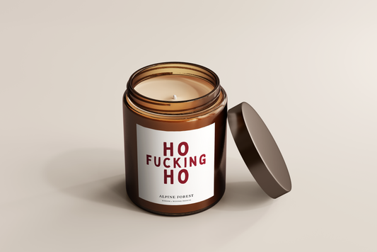 Ho Fucking Ho | Christmas Candle