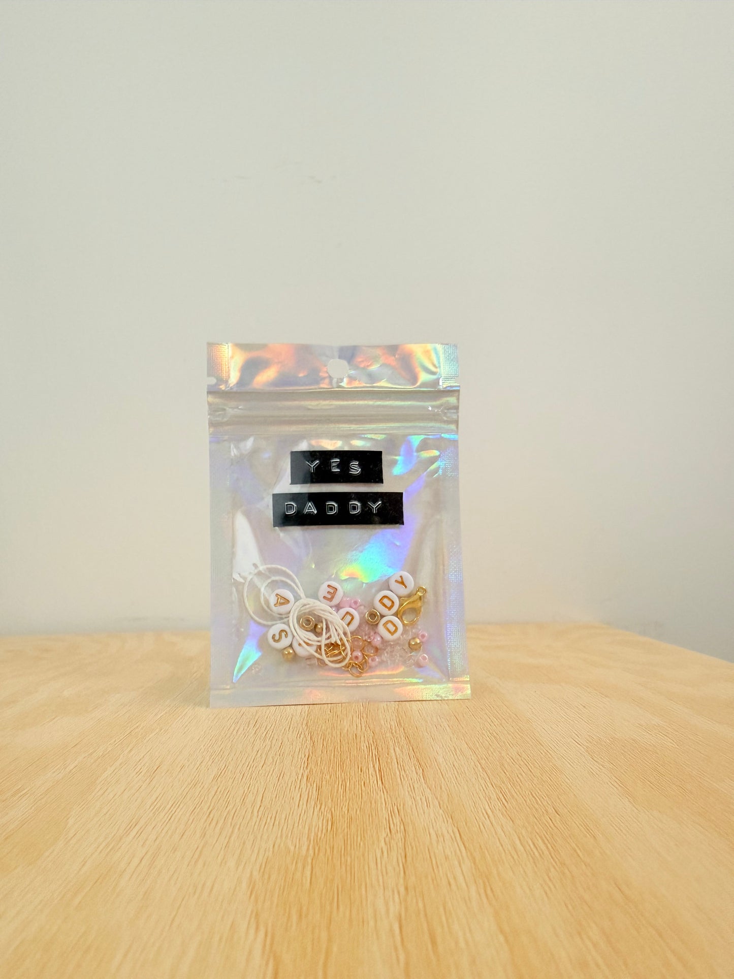 Default Title Bracelet | DIY | Yes Daddy | Lilac Haze | Gold | 'Not So' Friendship Bracelet | Wisdom and Wonder Designs