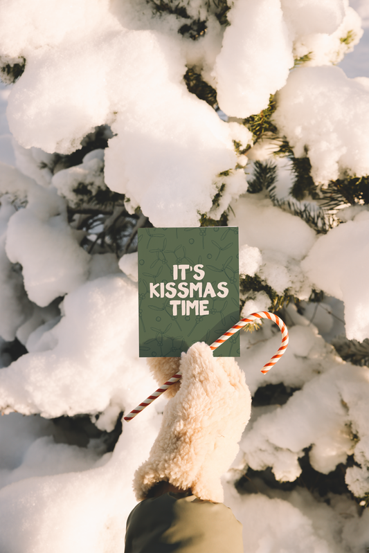 It's Kissmass Time | Christmas Card
