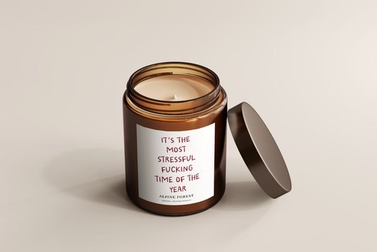 It's The Most Stressful Fucking Time Of Year | Christmas Candle