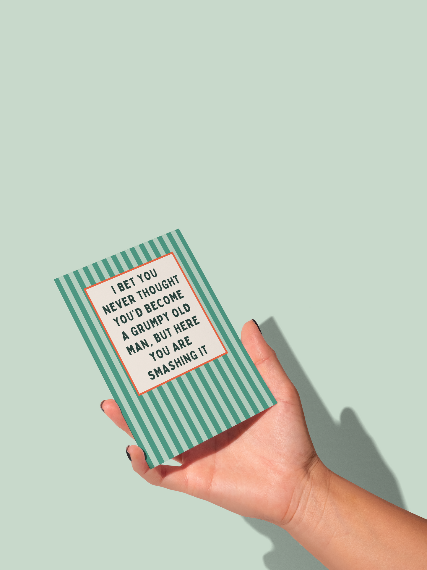 I Bet You Never Thought | Greeting Card