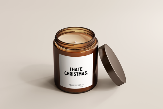 I Hate Christmas | Christmas Candle
