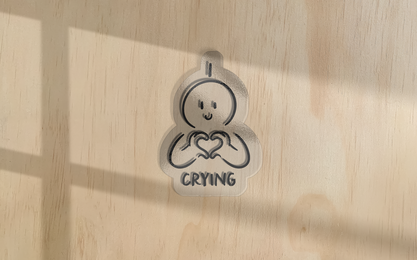 I Love Crying | Sticker