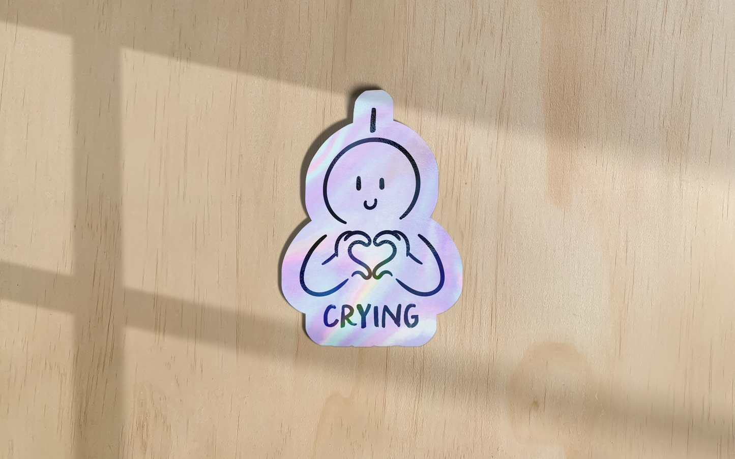 I Love Crying | Sticker