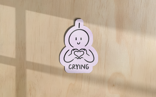 I Love Crying | Sticker