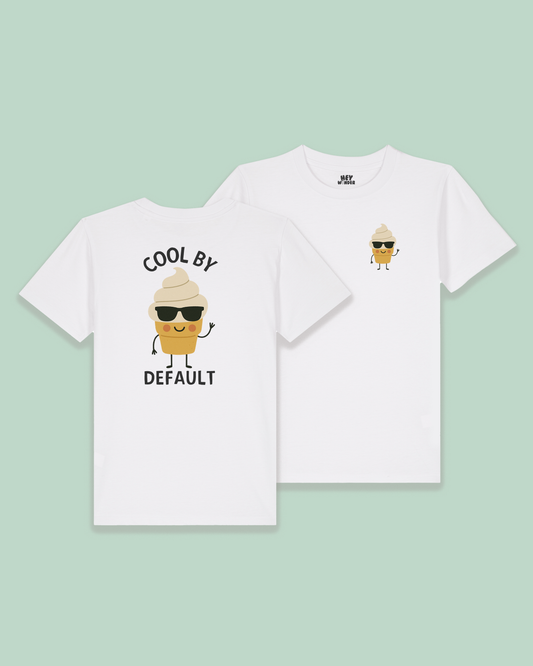Kids T Shirt | Cool By Default | Back Design
