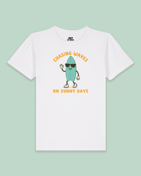 Kids T Shirt | Chasing Waves On Sunny Days