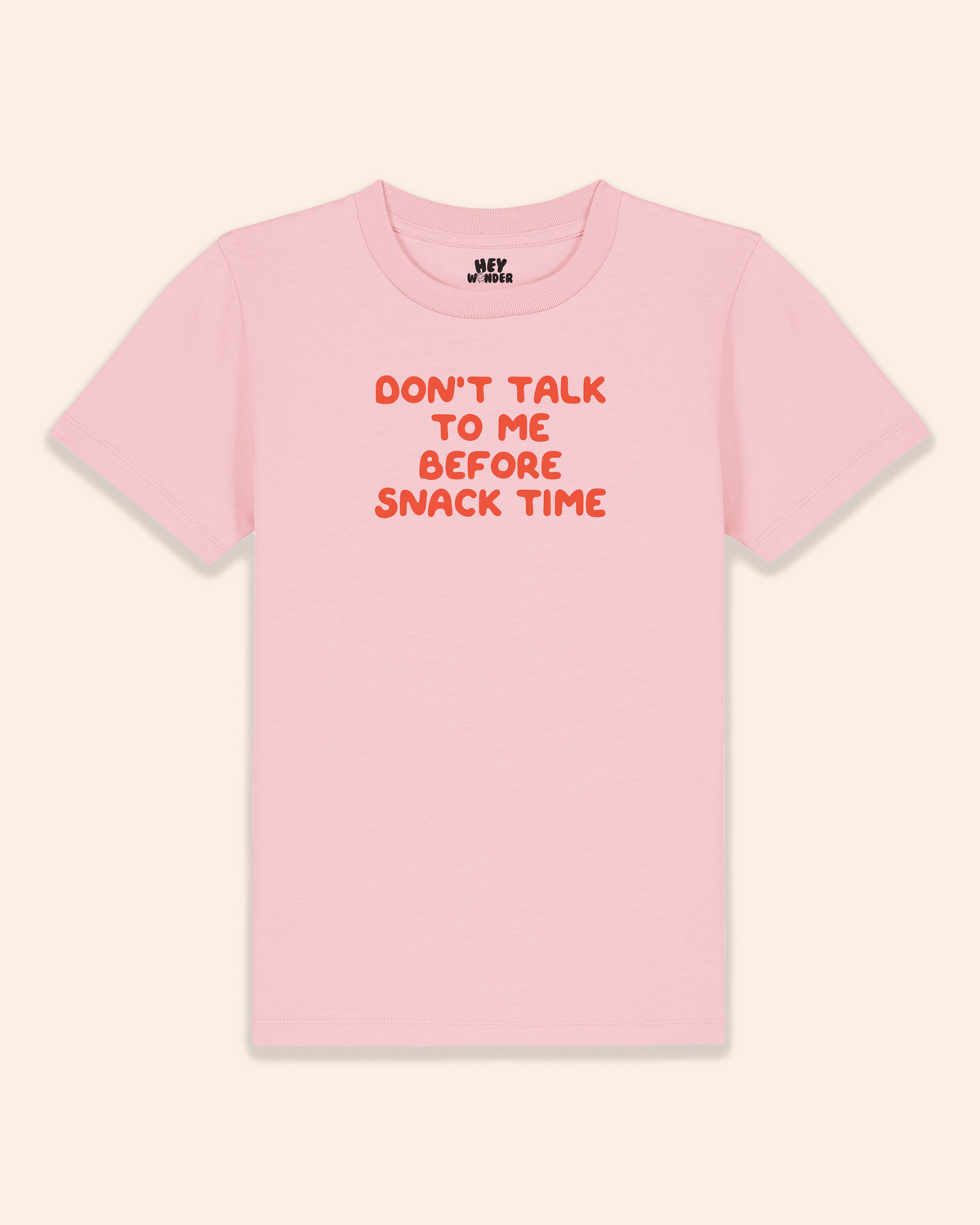 Kids T Shirt | Don't Talk To Me Before Snack Time