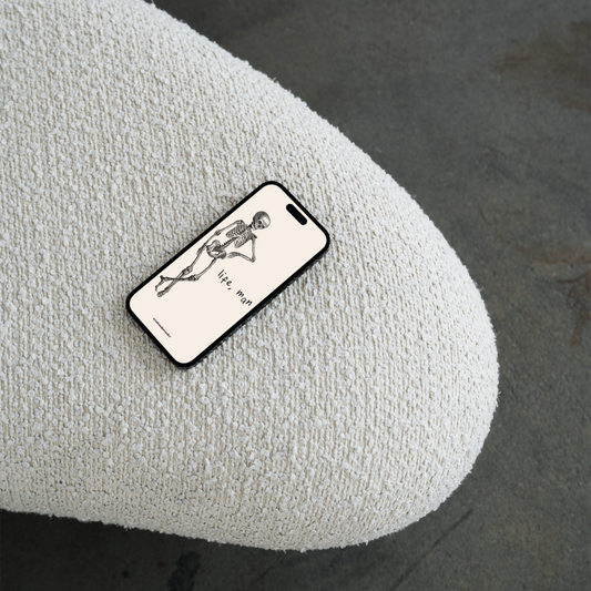 FREE | Digital Download | Life, Man | Phone Wallpaper