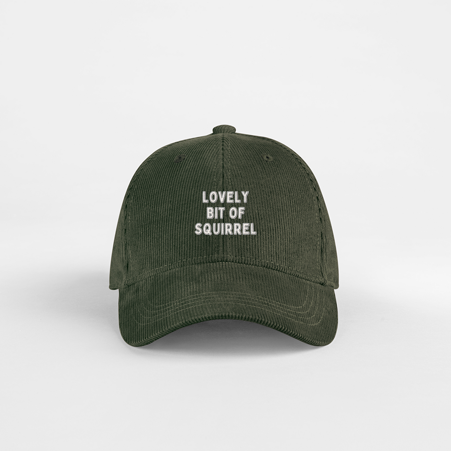 Lovely Bit Of Squirrel | Organic Cord Cap