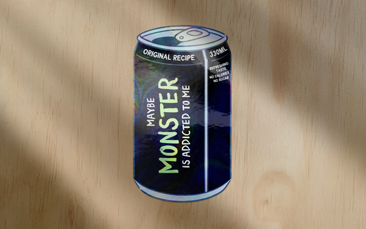 Maybe Monster Is Addicted To Me | Sticker
