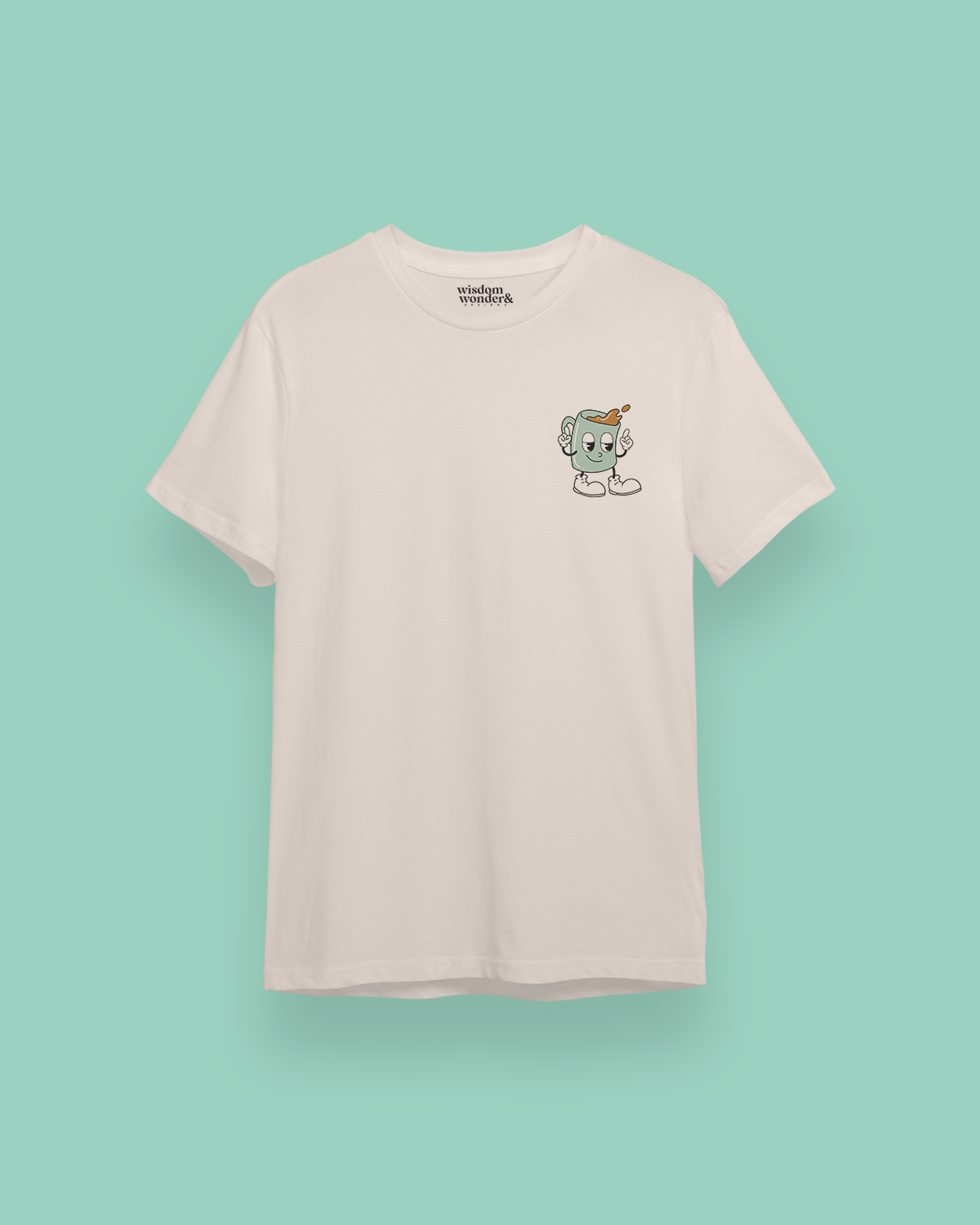 More Espresso Less Depresso | Back Graphic | Organic Unisex T Shirt