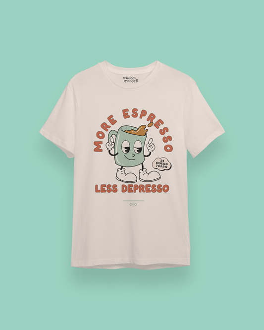 Stroppy Before Coffee | Organic Unisex T Shirt
