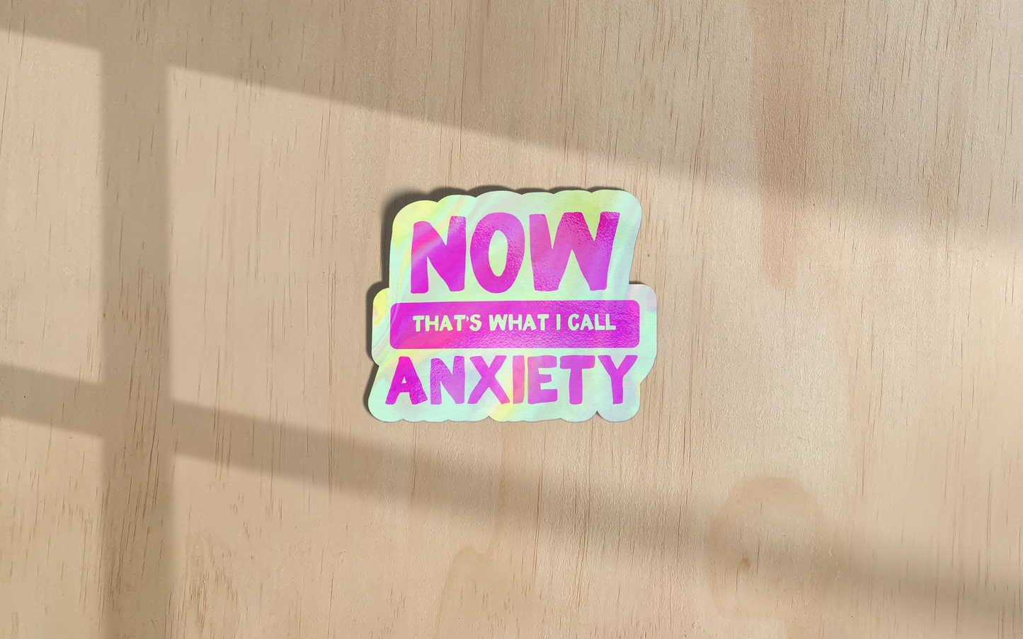 Now That's What I Call Anxiety | Sticker