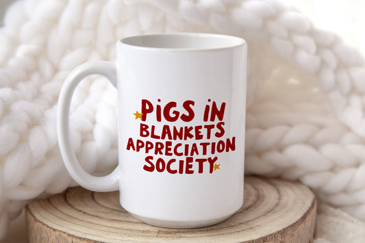 Pigs In Blankets Appreciation Society | Christmas Mug